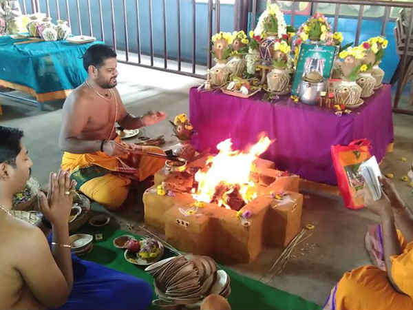 Masi Magam: Yagam festival in Sri Danvantri Peedam Masi Magam: Yagam festival in Sri Danvantri Peedam