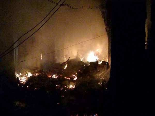 பயங்கர தீ விபத்து