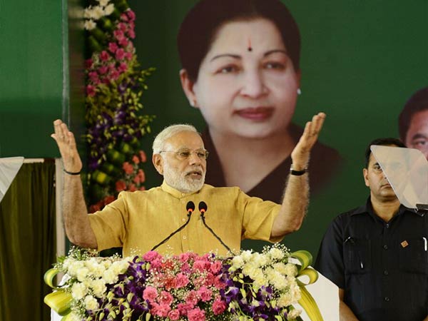 ஜெ பிறந்தநாள் விழாவில் மோடி