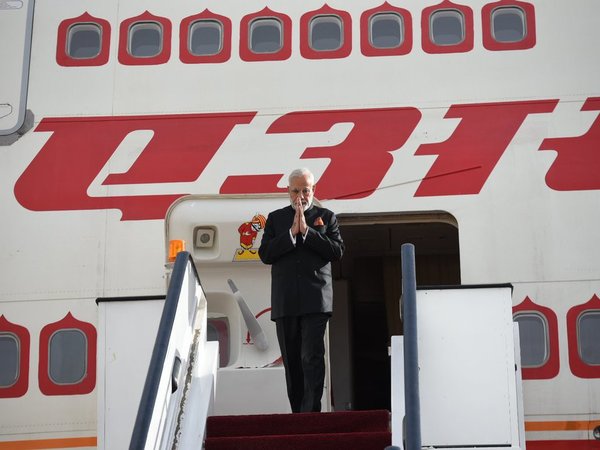 Modi's Palestine visit: PM arrives in Amman Modi's Palestine visit: PM arrives in Amman