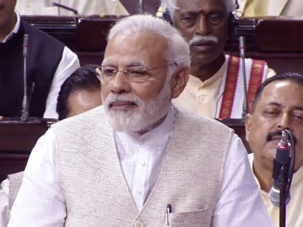PM Modi responds to criticism in the Rajya Sabha PM Modi responds to criticism in the Rajya Sabha