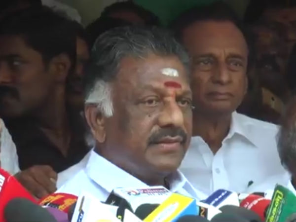 O.Paneerselvam assures that government will get 177.25 TMC water as per order O.Paneerselvam assures that government will get 177.25 TMC water as per order