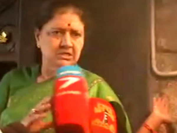 சசியின் முதல் நள்ளிரவு பேட்டி