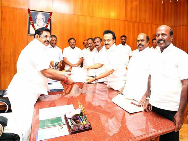 MK Stalin to meet CM Edappadi MK Stalin to meet CM Edappadi