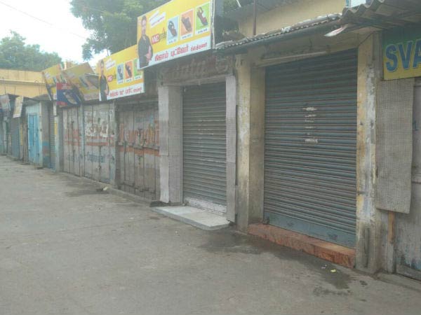 Shut down in Puducherry against Municipality tax rises Shut down in Puducherry against Municipality tax rises