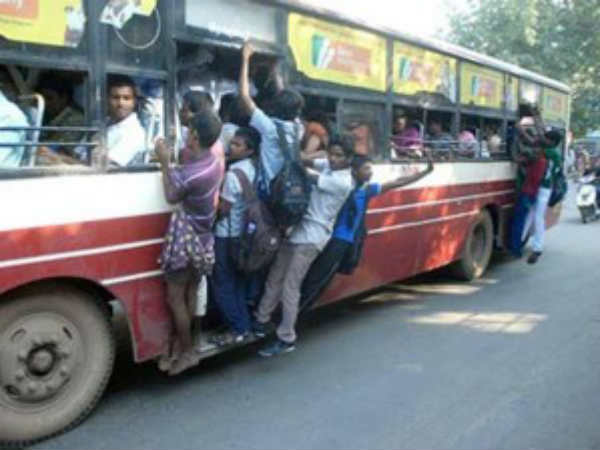 9th std student dies after fell down from government bus in Thiruthani 9th std student dies after fell down from government bus in Thiruthani