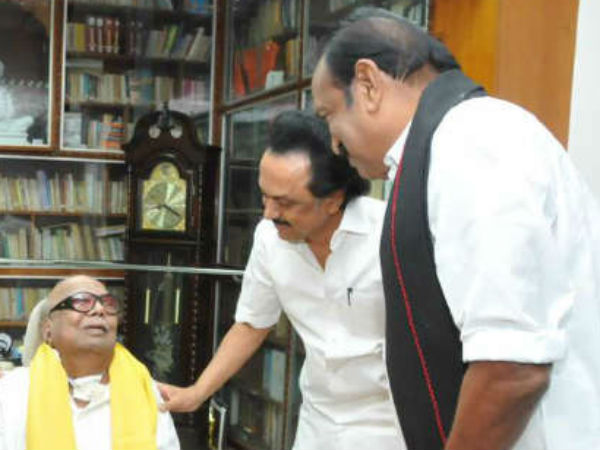 கருணாநிதியுடன் சந்திப்பு