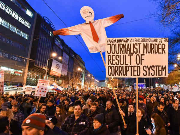 Slovakia Prime minister resigns his post over the murder issue of journalist Slovakia Prime minister resigns his post over the murder issue of journalist