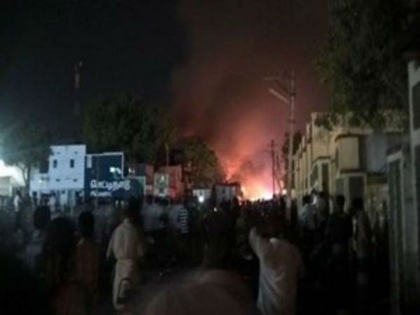 Fire Accident in Thanjavur Fire Accident in Thanjavur