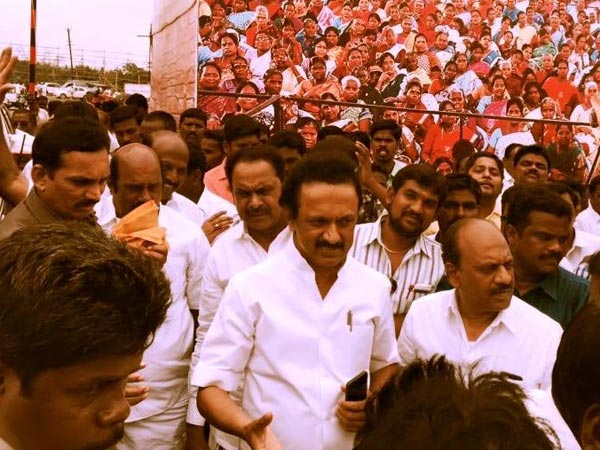 Flag polls around DMK Conference will be mounted over the district says Stalin Flag polls around DMK Conference will be mounted over the district says Stalin