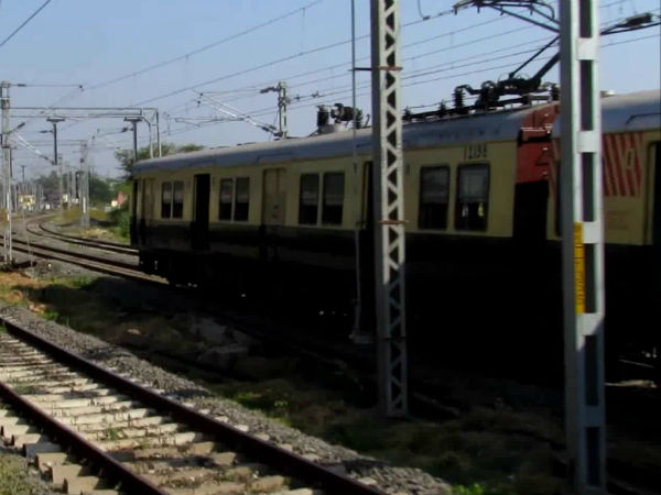 Chengalpattu to Beach train service affected Chengalpattu to Beach train service affected