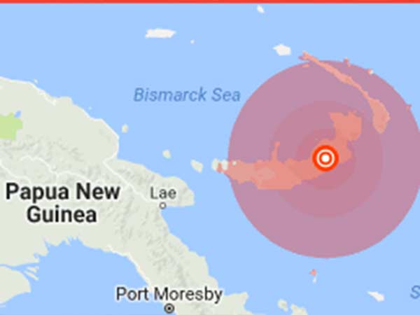 An earthquake of 7 magnitude hits Papua New Guinea An earthquake of 7 magnitude hits Papua New Guinea
