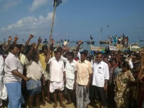 Fishermen Strike at Rameshwaram and Ramanathapuram Fishermen Strike at Rameshwaram and Ramanathapuram