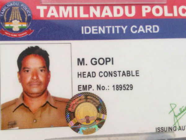 The Head constable dies of a heart attack in Pazhaverkadu The Head constable dies of a heart attack in Pazhaverkadu