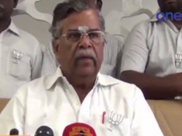 Where is TN BJP Cauvery panel leader? Where is TN BJP Cauvery panel leader?