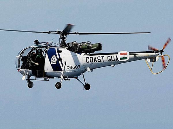 Indian Coast Guard helicopter crashes in Maharashtra Indian Coast Guard helicopter crashes in Maharashtra