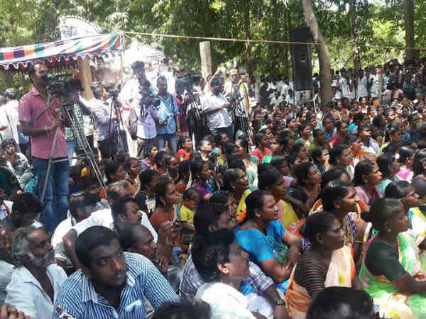 போராடும் கதிராமங்கலம் மக்கள்