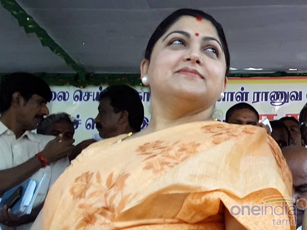 நக்மாவின் கனவை தகர்த்த குஷ்பு