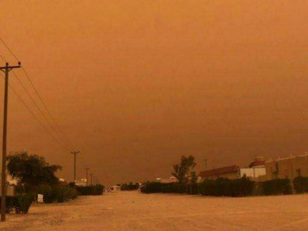 The Climate changed suddenly in Kuwait The Climate changed suddenly in Kuwait