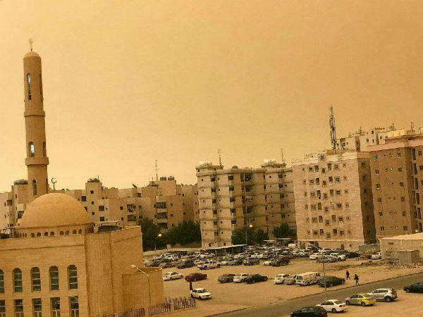 The Climate changed suddenly in Kuwait The Climate changed suddenly in Kuwait