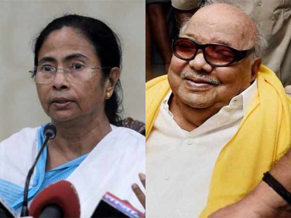 Mamata Banerjee may meet DMK chief Karunanidhi at Chennai tentatively on April 11 or 12 Mamata Banerjee may meet DMK chief Karunanidhi at Chennai tentatively on April 11 or 12