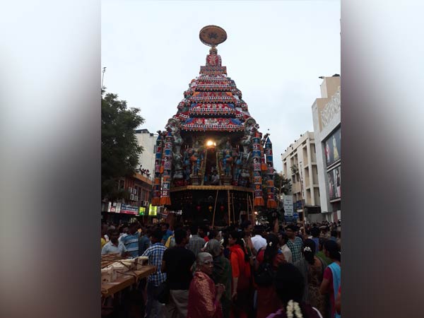 Mylapore Sri kapaleeswarar Temple Car festival Mylapore Sri kapaleeswarar Temple Car festival