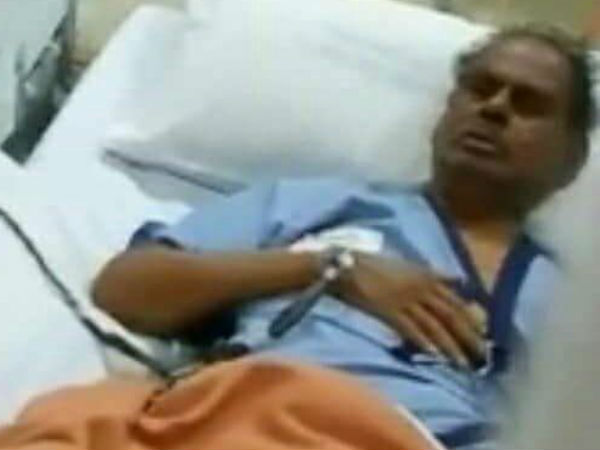 M. Natarajan health condition critical M. Natarajan health condition critical