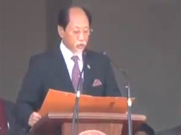 Neiphiu Rio takes oath as Nagaland chief minister Neiphiu Rio takes oath as Nagaland chief minister