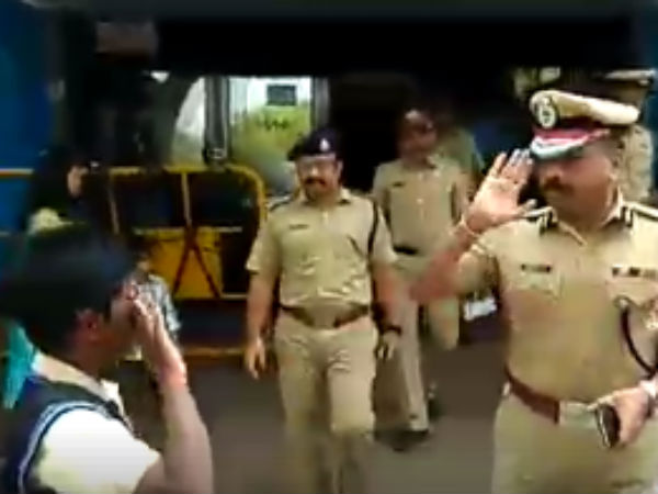 bengaluru top cop wins praise for saluting schoolboy bengaluru top cop wins praise for saluting schoolboy