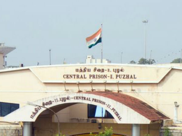 Clash in Puzhal jail among prisoners Clash in Puzhal jail among prisoners