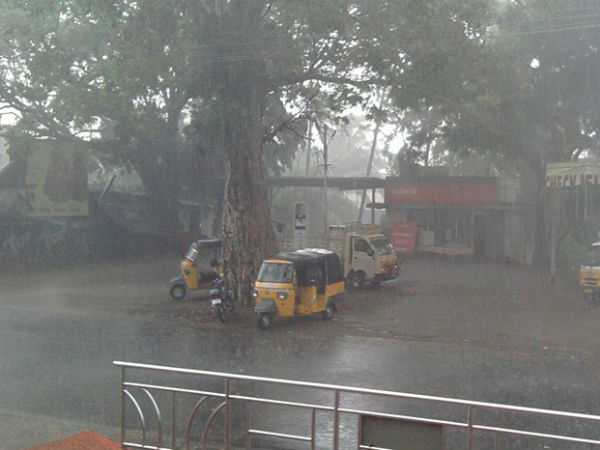 ராமநாதபுரத்தில் மழை