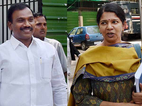 Delhi HC issues notice to A.Raja and Kanimozhi in 2G case Delhi HC issues notice to A.Raja and Kanimozhi in 2G case