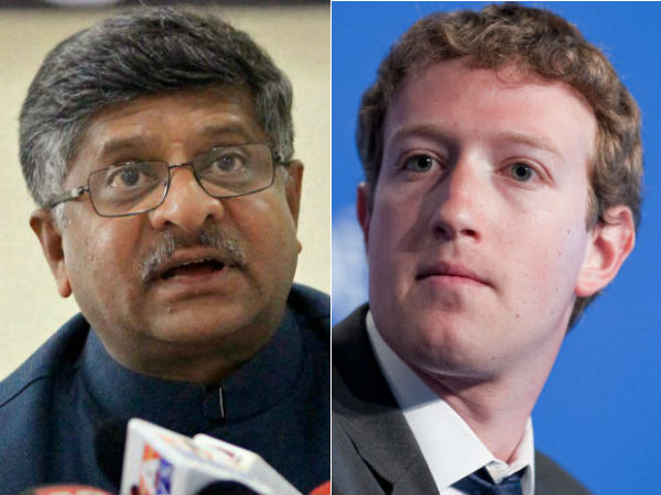 We are ready to send summon to Mark Zuckerberg says, Minister Ravi Shankar Prasad We are ready to send summon to Mark Zuckerberg says, Minister Ravi Shankar Prasad