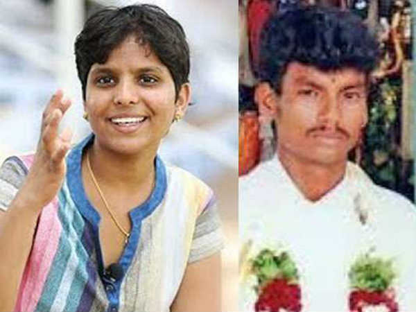 Kousalya observes Sankar's 2nd death anneversary Kousalya observes Sankar's 2nd death anneversary