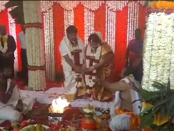 சசிகலா புஷ்பா மறுமணம்