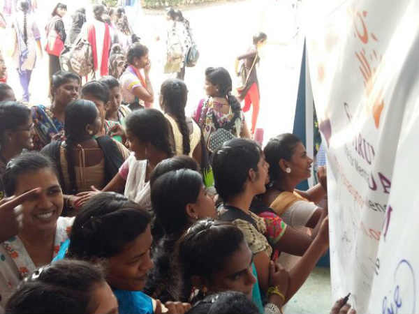 Sri Arunodayam did campaign on World Down Syndrome Day in Chennai Sri Arunodayam did campaign on World Down Syndrome Day in Chennai