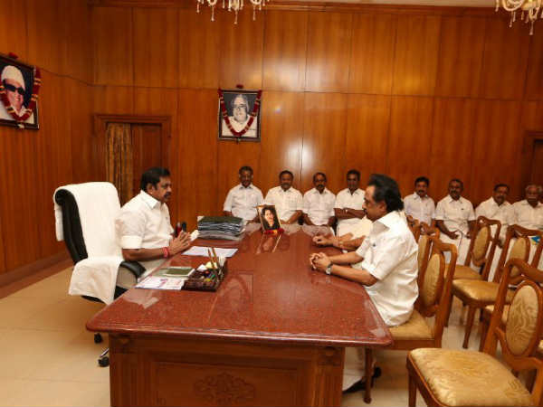 முதல்வருடன் ஆலோசனை