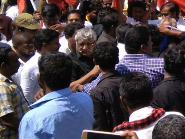 Suba veerapandian says that protest will continue Suba veerapandian says that protest will continue