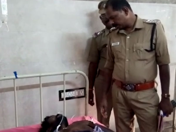 Husband attempts suicide with 3 children in Kumbakonam. Husband attempts suicide with 3 children in Kumbakonam.