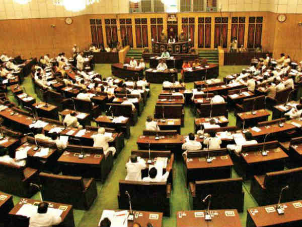 Congress MLAs suspended in Telangana assembly Congress MLAs suspended in Telangana assembly