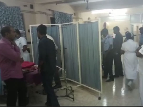 Six injured persons admitt in Madurai Hospital Six injured persons admitt in Madurai Hospital