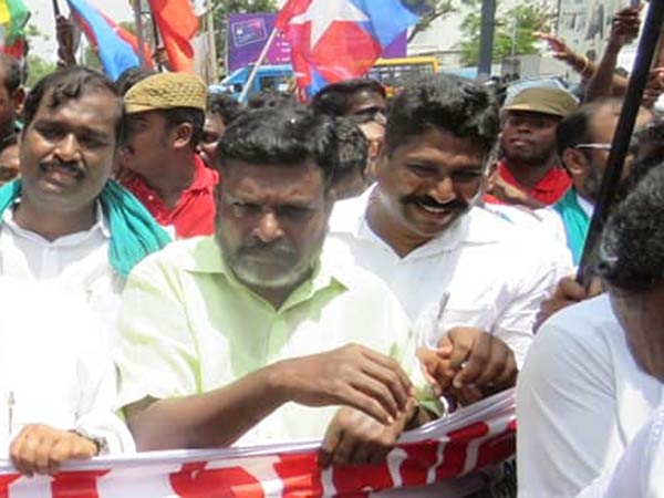 Central Government is planning to detroy Tamilnadu says Thirumavalavan Central Government is planning to detroy Tamilnadu says Thirumavalavan