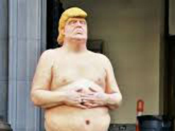 naked trump statue going up for auction naked trump statue going up for auction