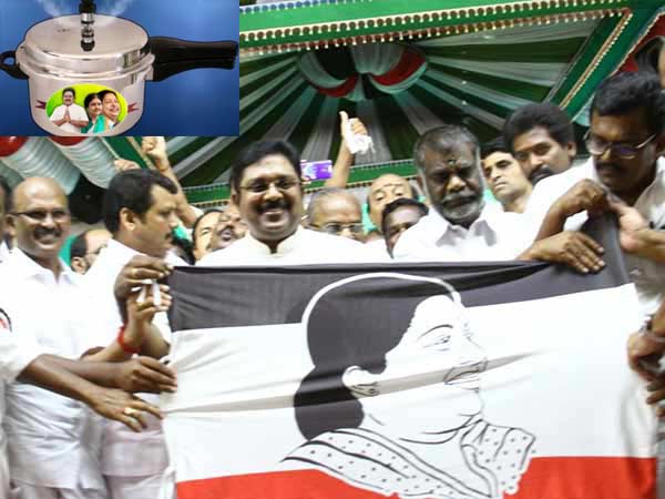 TTV. Dinakaran advocate Rajasenthurpandiyan assures ECI will allot cooker and AMMK to Dinakaran TTV. Dinakaran advocate Rajasenthurpandiyan assures ECI will allot cooker and AMMK to Dinakaran
