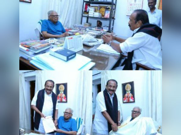 அச்சுதானந்தனுடன் சந்திப்பு