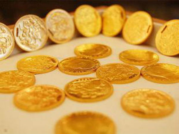 Gold coin provided for students in government school Gold coin provided for students in government school