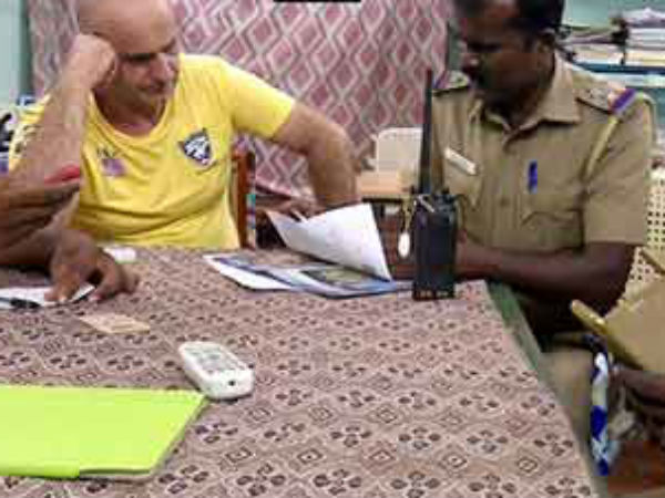 Turkish National arrives from S.Lanka by boat detained Turkish National arrives from S.Lanka by boat detained
