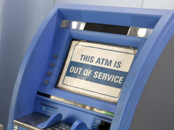 Only 30 % bank ATMs are working in Telangana Only 30 % bank ATMs are working in Telangana