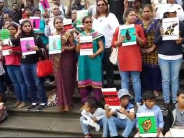 Australian Tamils Protest for Cauvery and Sterlite issues Australian Tamils Protest for Cauvery and Sterlite issues