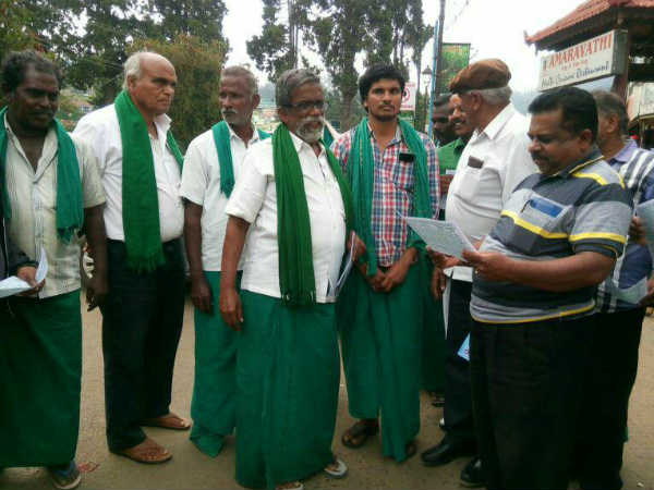 Ayyakannu announcement of the fight in Marina Ayyakannu announcement of the fight in Marina